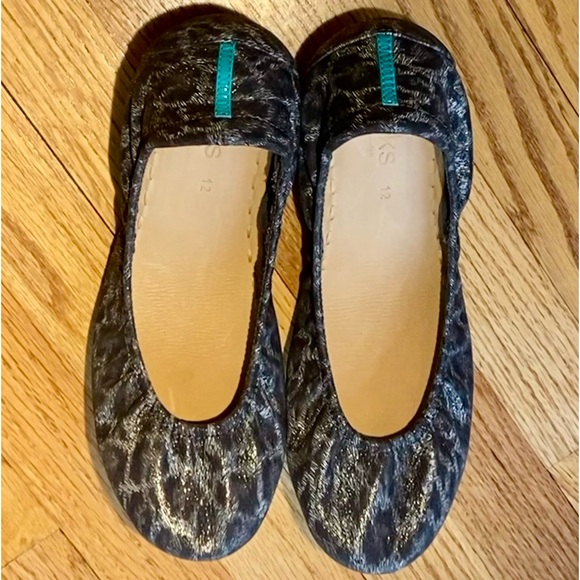 Black Leopard Limited Edition Tieks Size 12 New in Box - Picture 9 of 13